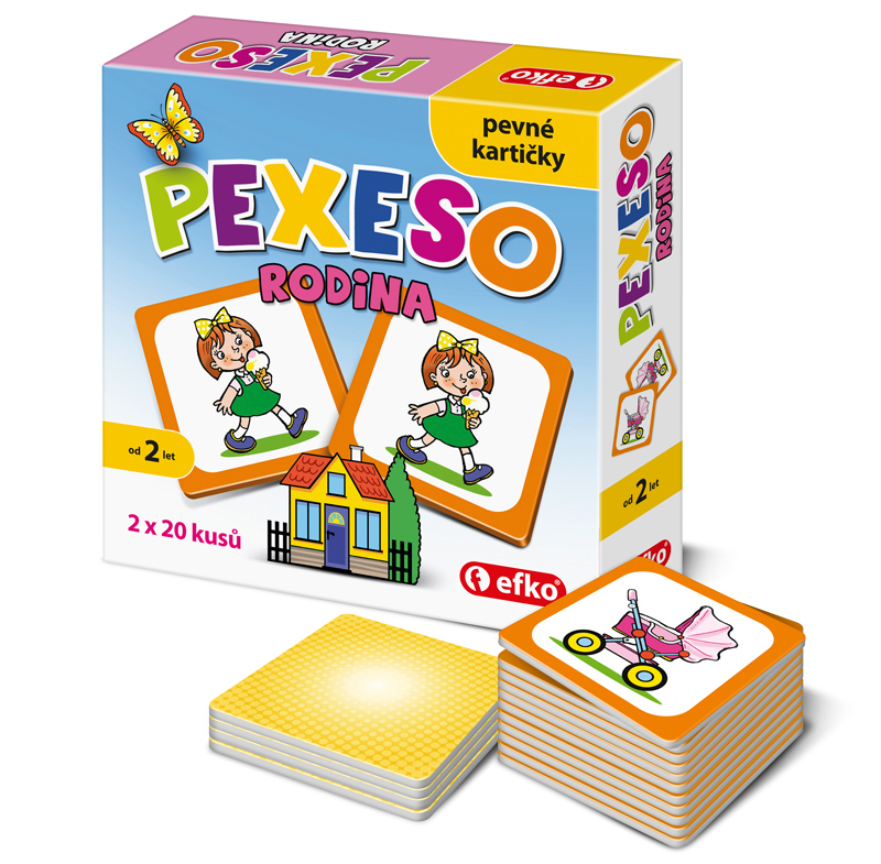 Pexeso Rodina - paměťová hra